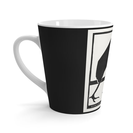 A Lame Marabou by Samuel Jessurun de Mesquita Latte Mug