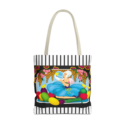 Blooms and Chicks Tote Bag (AOP)