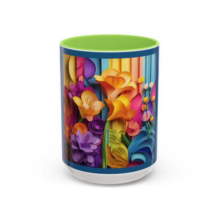 The Graceful Freesia Colorful Mugs (11oz, 15oz)