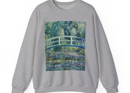 Water Lilies and Japanese Bridge by Claude Monet Heavy Blend™ Crewneck Sweatshirt