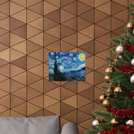 The Starry Night by Vincent Van Gogh Matte Horizontal Posters