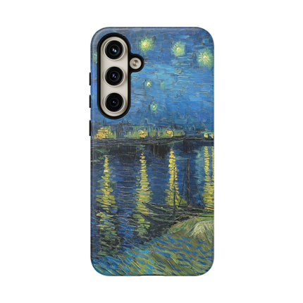 Starry Night Over the Rhone by Vincent Van Gogh Phone Cases