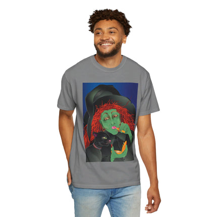 Mirror, Mirror A Witch's Touch Unisex Garment-Dyed T-shirt