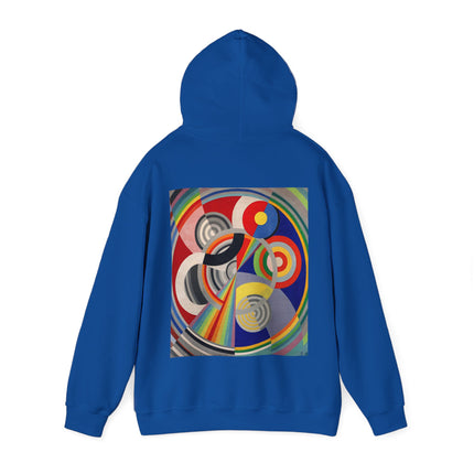 Rythme No. 1 by Robert Delaunay Heavy Blend™ Hooded Sweatshirt