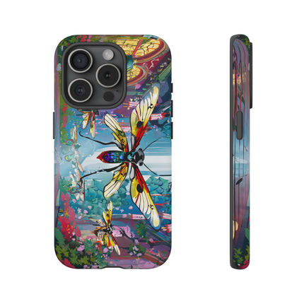 Neon Swarm Phone Cases