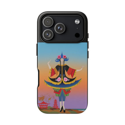 Colorful Dancer Phone Case – Vibrant Grace & Cultural Elegance