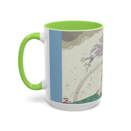 L’Arc-en-Ciel by George Barbier Colorful Mugs (11oz, 15oz)
