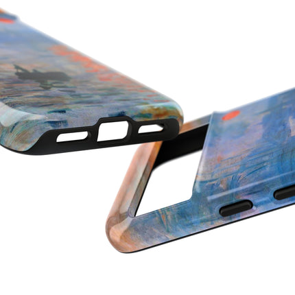 Sunrise by Claude Monet Phone Cases