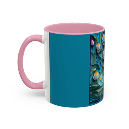 Ethereal Moonlit Lake Colorful Mugs (11oz, 15oz)