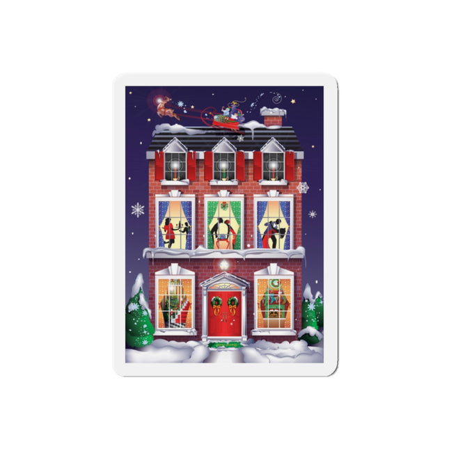 A Christmas Eve Celebration Die-Cut Magnets (5 Sizes)