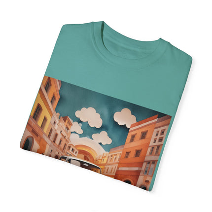 1960 Alfa Romeo Giulietta Unisex Garment-Dyed T-shirt