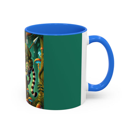 Silent Stripes Colorful Mugs (11oz, 15oz)