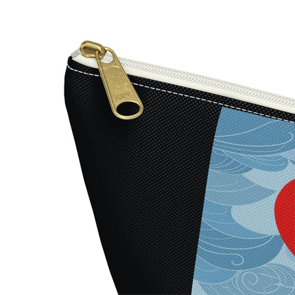 Siren of the Waves Cosmetic Bag – Dramatic Sea Power & Bold Elegance