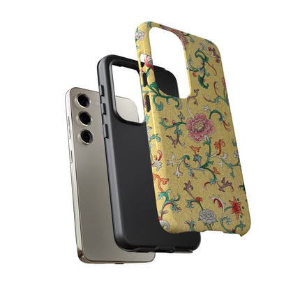 Flower Illustration by Owen Jones Phone Cases