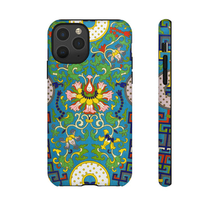 Chinese Floral Illustration by Owen Jones Phone Cases