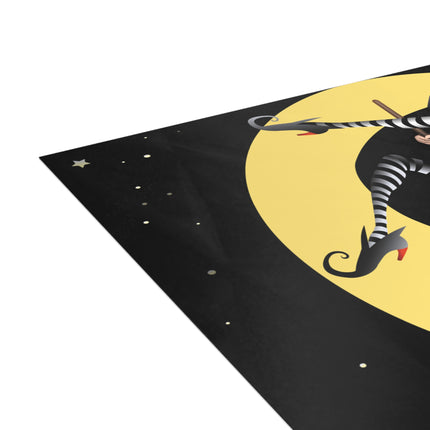 A Witch’s Moonlit Flight Postcards (envelopes included) - Bundles of 10, 30, 50 Pieces