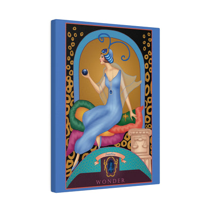 September & Sapphire – Sofia Chiostri’s Celestial Art Deco Canvas
