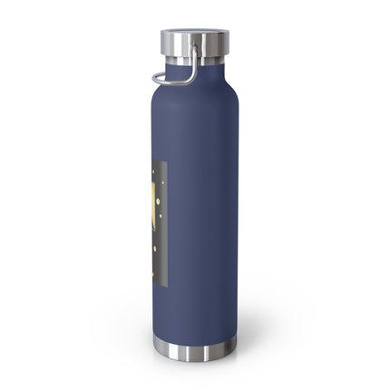 Playful Paws Copper Vacuum Insulated Bottle, 22oz