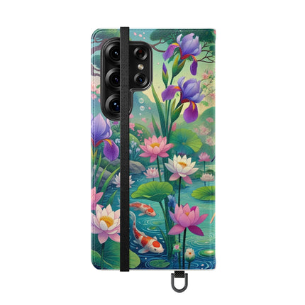 Fairy of the Koi Pond Flip Case – Mystical Harmony & Pond Enchantment
