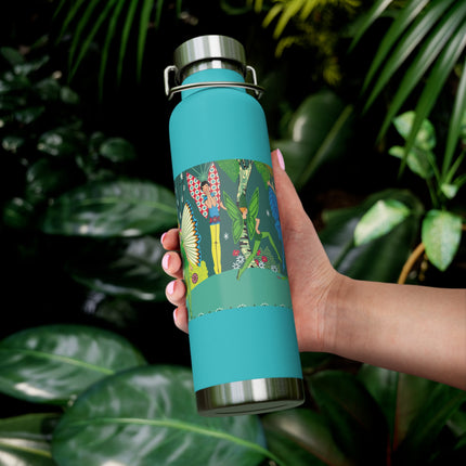 Enchanting Fairies of A Midsummer Night's Dream Copper Vacuum Insulated Bottle, 22oz