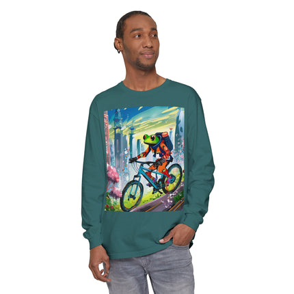 Cyberpunk Frog Long Sleeve T-Shirt