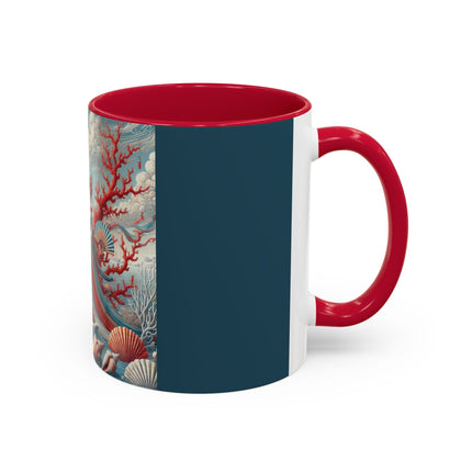 Ladies by the Quiet Sea Colorful Mugs (11oz, 15oz)
