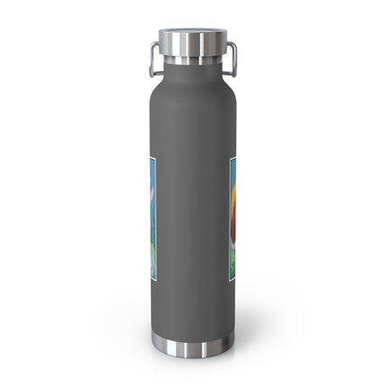 Fairy and Dapper Chick Copper Vacuum Insulated Bottle, 22 oz