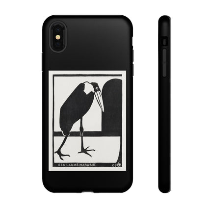 A Lame Marabou by Samuel Jessurun de Mesquita Phone Cases