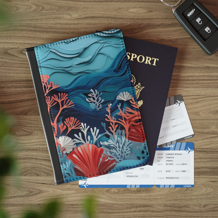 Enchanting Underwater Scene Passport Cover