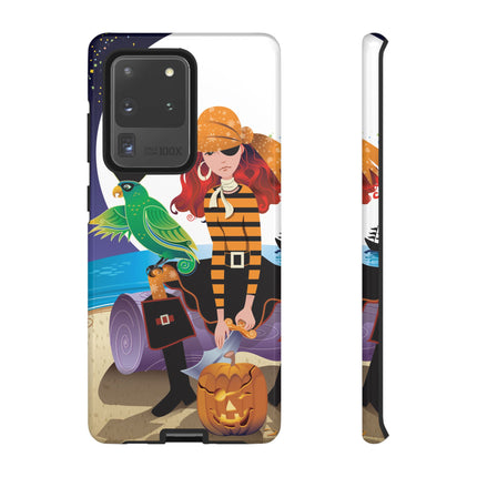 Moonlit Pirate Halloween Phone Cases