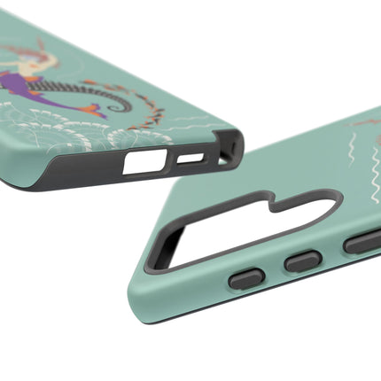 Mermaid on Seahorse Phone Case – Mythic Ocean Grace