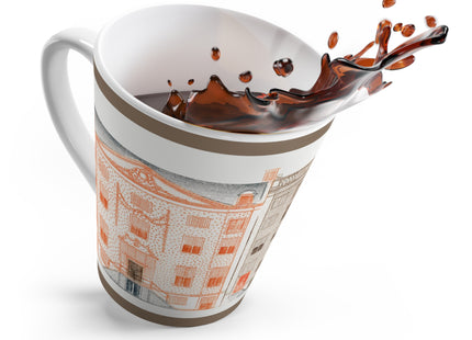 Amsterdam Canal Houses by Johan Teyler Latte Mug