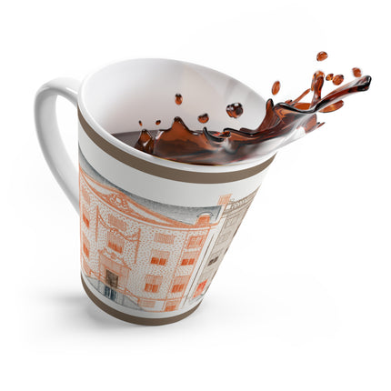 Amsterdam Canal Houses by Johan Teyler Latte Mug