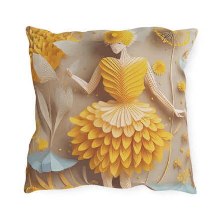 Dandelion Fairy Outdoor Pillows