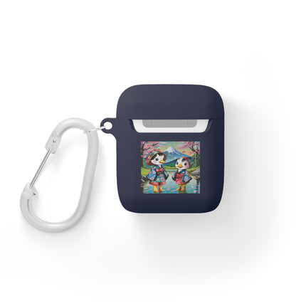 Rainy Day Ducks AirPods Case Cover