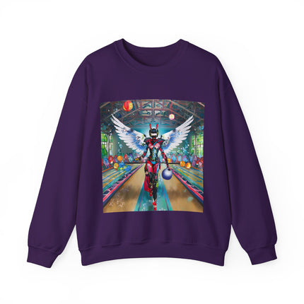 Samurai Robot Angels Unisex Heavy Blend™ Crewneck Sweatshirt