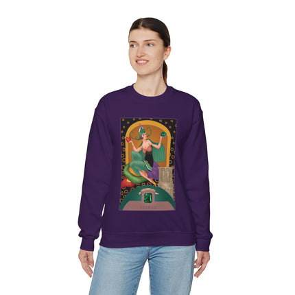 May & Emerald (from the Gem Series) by Sofia Chiostri Heavy Blend™ Crewneck Sweatshirt