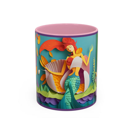 Charming Mermaid Colorful Mugs (11oz, 15oz)