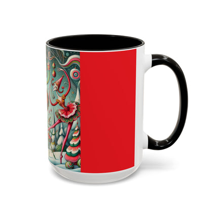 Christmas Ballet of the Absurd Colorful Mugs (11oz, 15oz)