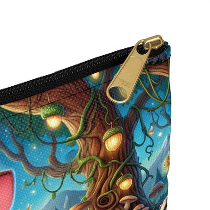 The Fawn Defender Flat Pouch – Woodland Guardian & Gentle Courage