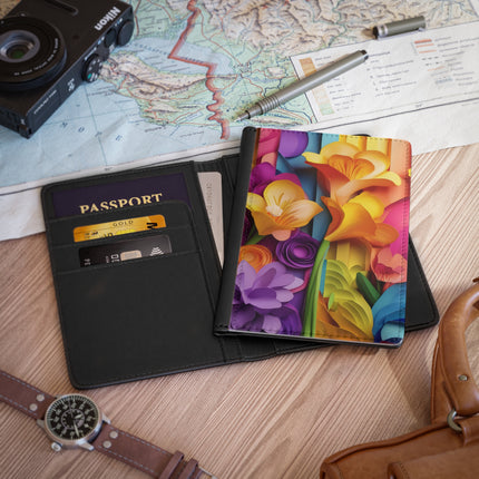 The Graceful Freesia Passport Cover