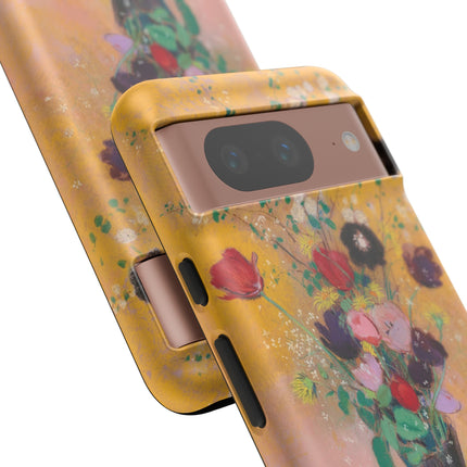 Vase of Flowers by Odilon Redon Phone Cases