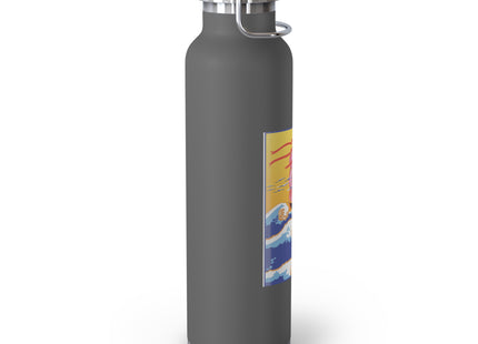 Golden Seas and Whimsical Dreams Copper Vacuum Insulated Bottle, 22oz