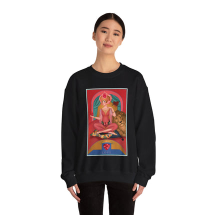 July & Ruby (from the Gem Series) by Sofia Chiostri Heavy Blend™ Crewneck Sweatshirt