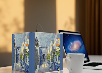 Gallery of a Moroccan Riad by George Gaudion Light Cube Lamp