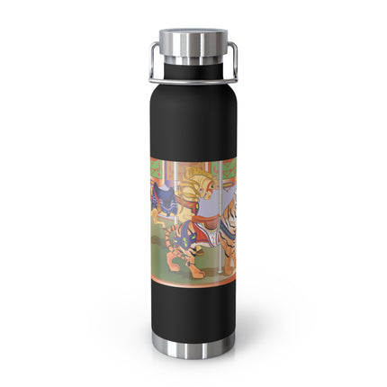 Carousel Splendor Copper Vacuum Insulated Bottle, 22oz