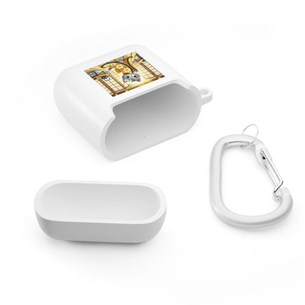 Playful Kitten in the Tea Room AirPods and AirPods Pro Case