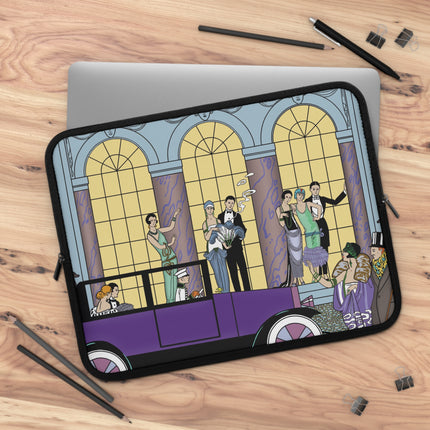 Au Revoir by George Barbier Laptop Sleeve