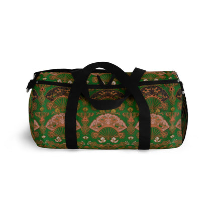 Japanese Fan Pattern IV by G.A. Audsley Duffle Bag