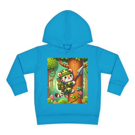 Stealthy Stripes Toddler Pullover Fleece Hoodie
